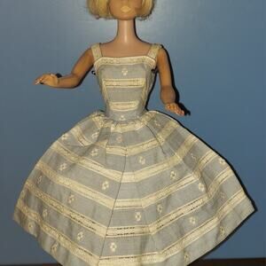 Vintage Barbie Suburban Shopper #969 1960 Mattel Dress, Hat